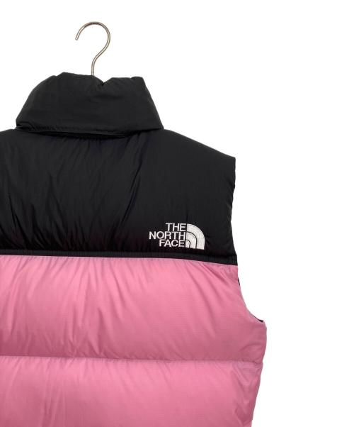 THE NORTH FACE（ザ ノース フェイス）THE NORTH FACE (ザ ノース フェイス) ダウンジャケット ピンク×ブラック サイズ:Sの古着・服飾アイテム