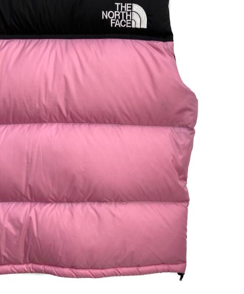 THE NORTH FACE（ザ ノース フェイス）THE NORTH FACE (ザ ノース フェイス) ダウンジャケット ピンク×ブラック サイズ:Sの古着・服飾アイテム