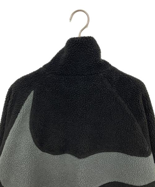NIKE（ナイキ）NIKE (ナイキ) ボアジャケット ブラック×グレー サイズ:Mの古着・服飾アイテム