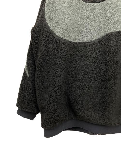 NIKE（ナイキ）NIKE (ナイキ) ボアジャケット ブラック×グレー サイズ:Mの古着・服飾アイテム