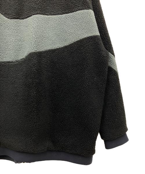 NIKE（ナイキ）NIKE (ナイキ) ボアジャケット ブラック×グレー サイズ:Mの古着・服飾アイテム