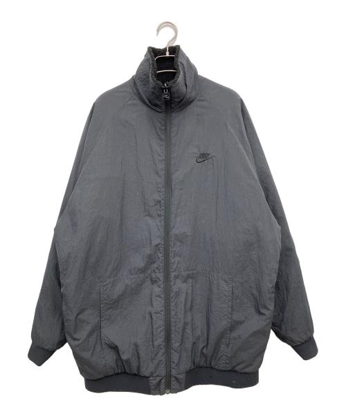 NIKE（ナイキ）NIKE (ナイキ) ボアジャケット ブラック×グレー サイズ:Mの古着・服飾アイテム