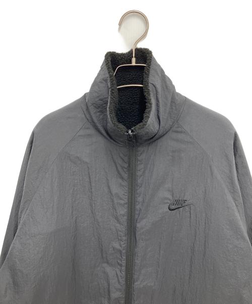 NIKE（ナイキ）NIKE (ナイキ) ボアジャケット ブラック×グレー サイズ:Mの古着・服飾アイテム