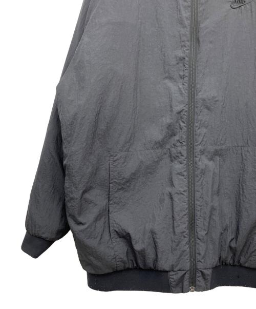 NIKE（ナイキ）NIKE (ナイキ) ボアジャケット ブラック×グレー サイズ:Mの古着・服飾アイテム