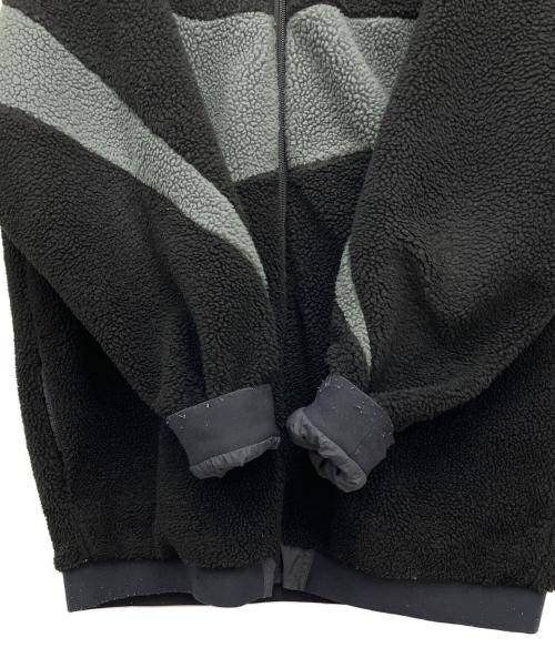 NIKE（ナイキ）NIKE (ナイキ) ボアジャケット ブラック×グレー サイズ:Mの古着・服飾アイテム