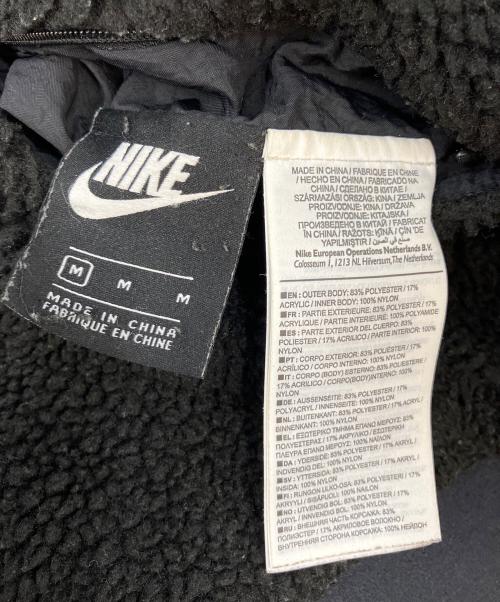 NIKE（ナイキ）NIKE (ナイキ) ボアジャケット ブラック×グレー サイズ:Mの古着・服飾アイテム