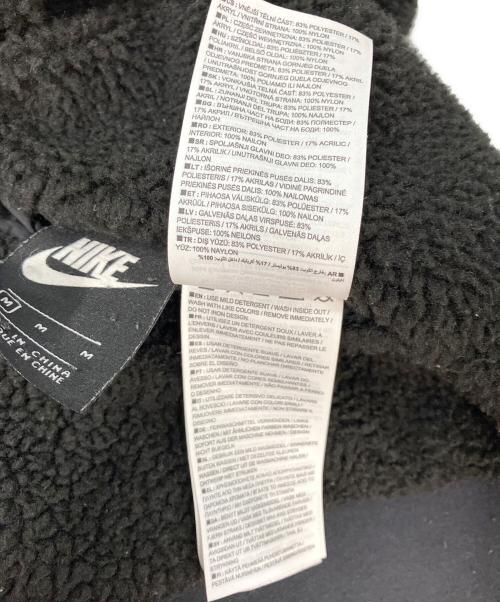 NIKE（ナイキ）NIKE (ナイキ) ボアジャケット ブラック×グレー サイズ:Mの古着・服飾アイテム