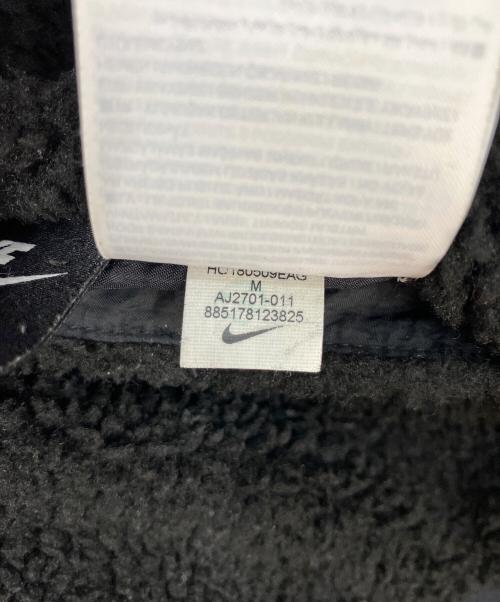 NIKE（ナイキ）NIKE (ナイキ) ボアジャケット ブラック×グレー サイズ:Mの古着・服飾アイテム