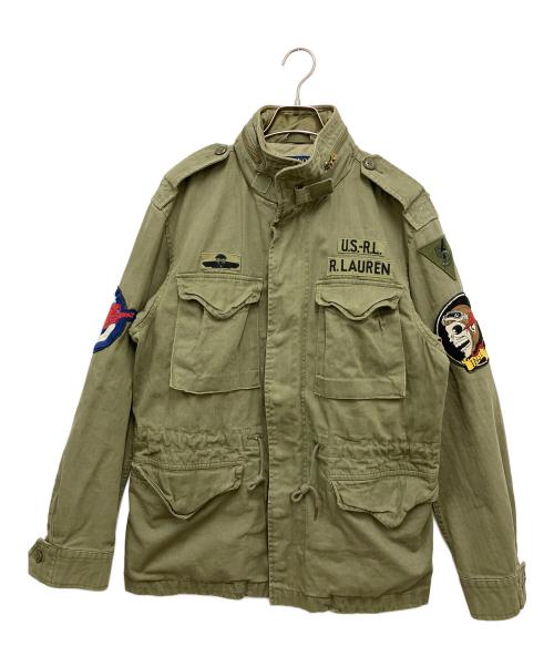 POLO RALPH LAUREN（ポロ・ラルフローレン）POLO RALPH LAUREN (ポロ・ラルフローレン) ミリタリージャケット オリーブ サイズ:Mの古着・服飾アイテム