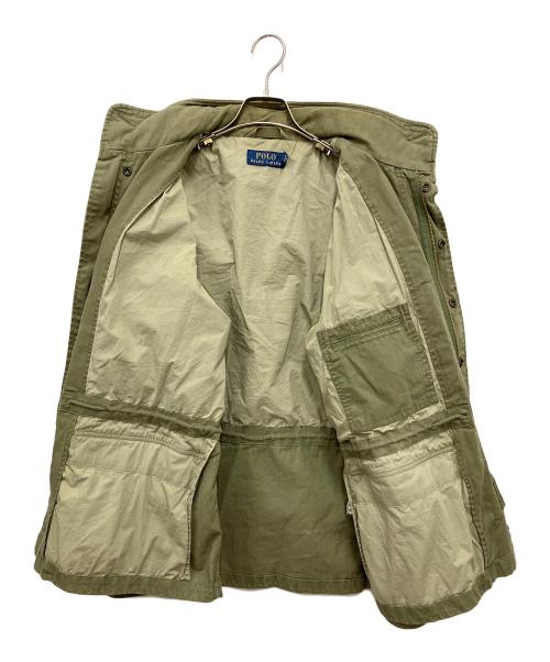 POLO RALPH LAUREN（ポロ・ラルフローレン）POLO RALPH LAUREN (ポロ・ラルフローレン) ミリタリージャケット オリーブ サイズ:Mの古着・服飾アイテム