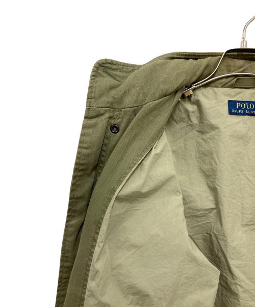 POLO RALPH LAUREN（ポロ・ラルフローレン）POLO RALPH LAUREN (ポロ・ラルフローレン) ミリタリージャケット オリーブ サイズ:Mの古着・服飾アイテム