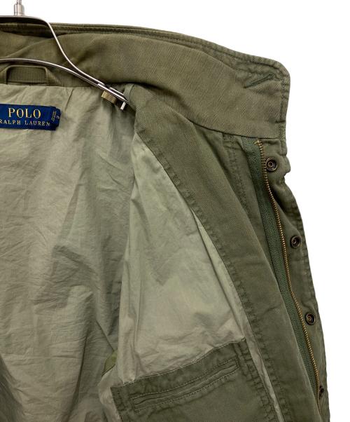 POLO RALPH LAUREN（ポロ・ラルフローレン）POLO RALPH LAUREN (ポロ・ラルフローレン) ミリタリージャケット オリーブ サイズ:Mの古着・服飾アイテム