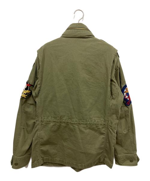POLO RALPH LAUREN（ポロ・ラルフローレン）POLO RALPH LAUREN (ポロ・ラルフローレン) ミリタリージャケット オリーブ サイズ:Mの古着・服飾アイテム