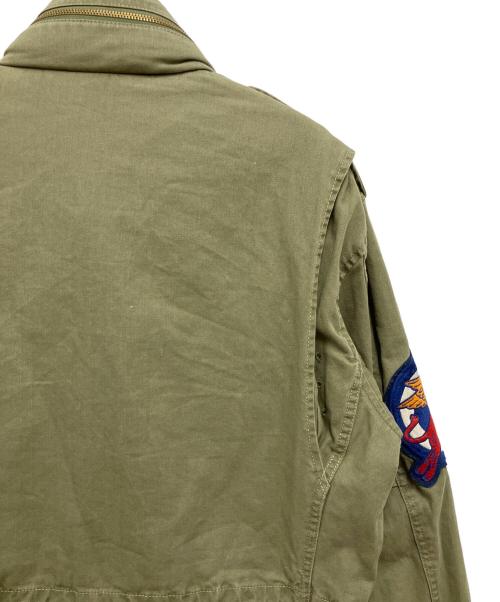 POLO RALPH LAUREN（ポロ・ラルフローレン）POLO RALPH LAUREN (ポロ・ラルフローレン) ミリタリージャケット オリーブ サイズ:Mの古着・服飾アイテム