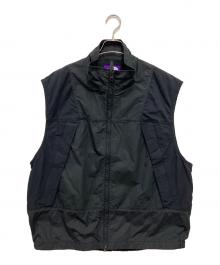THE NORTHFACE PURPLELABEL（ザ・ノースフェイス パープルレーベル）の古着「Brushed Weather Mountain Wind Vest」｜ブラック