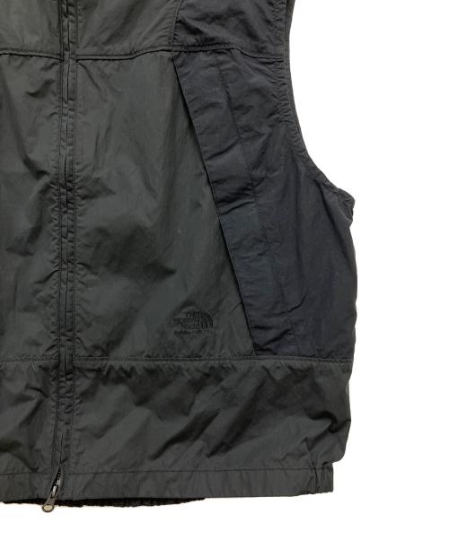THE NORTHFACE PURPLELABEL（ザ・ノースフェイス パープルレーベル）THE NORTHFACE PURPLELABEL (ザ・ノースフェイス パープルレーベル) Brushed Weather Mountain Wind Vest ブラック サイズ:XLの古着・服飾アイテム