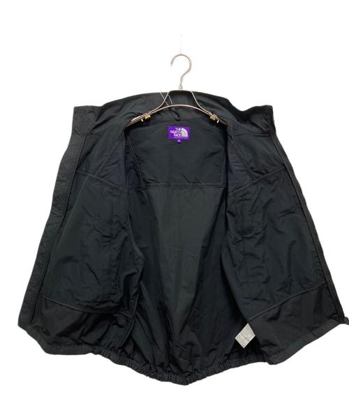 THE NORTHFACE PURPLELABEL（ザ・ノースフェイス パープルレーベル）THE NORTHFACE PURPLELABEL (ザ・ノースフェイス パープルレーベル) Brushed Weather Mountain Wind Vest ブラック サイズ:XLの古着・服飾アイテム