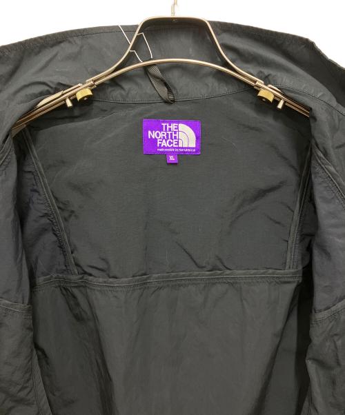 THE NORTHFACE PURPLELABEL（ザ・ノースフェイス パープルレーベル）THE NORTHFACE PURPLELABEL (ザ・ノースフェイス パープルレーベル) Brushed Weather Mountain Wind Vest ブラック サイズ:XLの古着・服飾アイテム