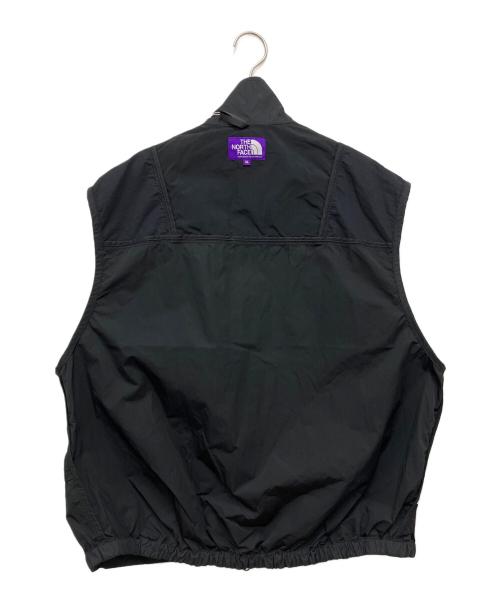 THE NORTHFACE PURPLELABEL（ザ・ノースフェイス パープルレーベル）THE NORTHFACE PURPLELABEL (ザ・ノースフェイス パープルレーベル) Brushed Weather Mountain Wind Vest ブラック サイズ:XLの古着・服飾アイテム