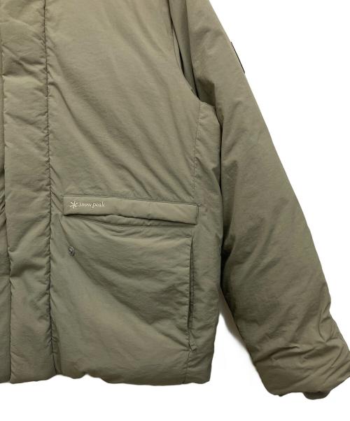 Snow peak（スノーピーク）snow peak (スノーピーク) ダウンジャケット オリーブ サイズ:Lの古着・服飾アイテム