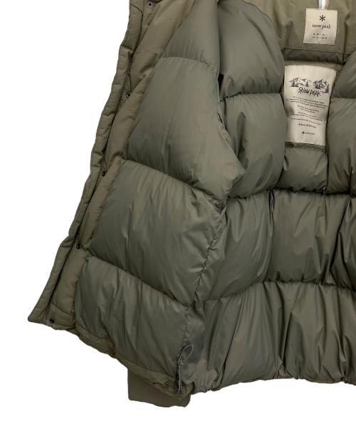 Snow peak（スノーピーク）snow peak (スノーピーク) ダウンジャケット オリーブ サイズ:Lの古着・服飾アイテム
