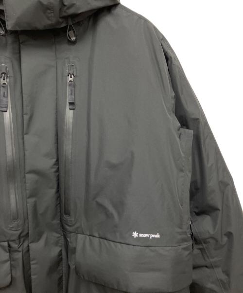 Snow peak（スノーピーク）snow peak (スノーピーク) Weatherproof Down Jacket ブラック サイズ:Mの古着・服飾アイテム