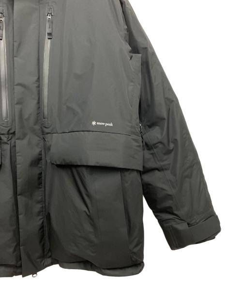 Snow peak（スノーピーク）snow peak (スノーピーク) Weatherproof Down Jacket ブラック サイズ:Mの古着・服飾アイテム