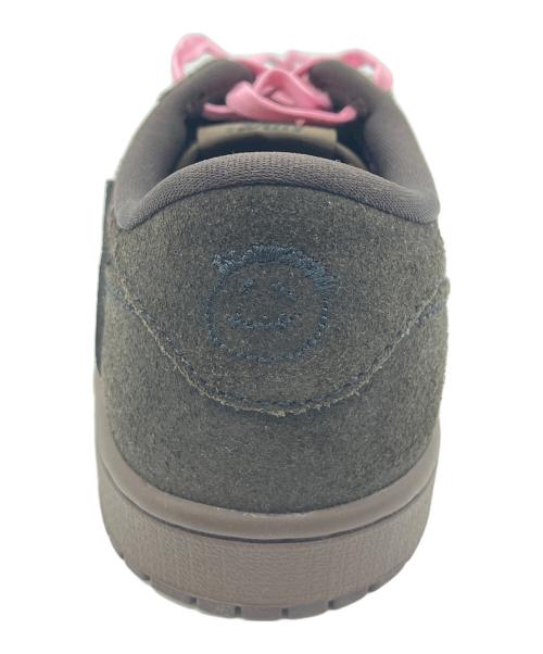 NIKE（ナイキ）NIKE (ナイキ) Travis Scott (トラヴィススコット) Air Jordan 1 Low OG SP ブラウン×ピンク サイズ:26.5cmの古着・服飾アイテム