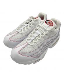 NIKE（ナイキ）の古着「Air Max 95 OG Big Bubble "White/University Red"」｜ホワイト×レッド