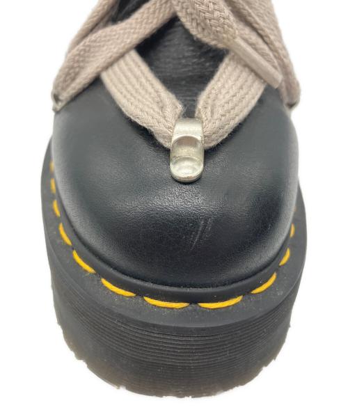RICK OWENS（リックオウエンス）RICK OWENS (リックオウエンス) Dr.Martens (ドクターマーチン) 8ホールブーツ ブラック サイズ:27.5cmの古着・服飾アイテム