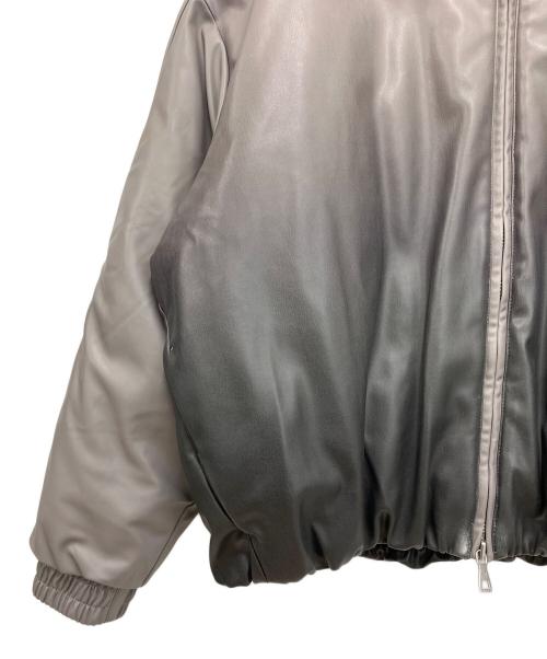 PUMA（プーマ）PUMA (プーマ) ボンバージャケット グレー×オレンジ サイズ:Mの古着・服飾アイテム