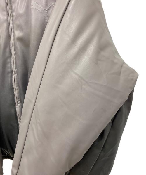 PUMA（プーマ）PUMA (プーマ) ボンバージャケット グレー×オレンジ サイズ:Mの古着・服飾アイテム