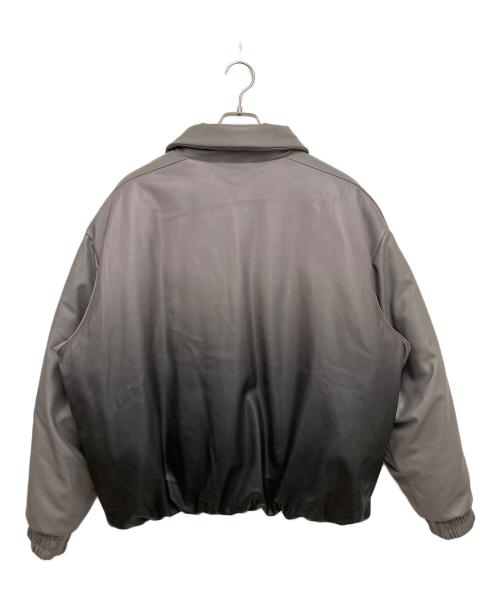 PUMA（プーマ）PUMA (プーマ) ボンバージャケット グレー×オレンジ サイズ:Mの古着・服飾アイテム