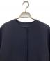 VERMEIL par iena (ヴェルメイユ パー イエナ) ノーカラーコート ネイビー サイズ:38：8000円