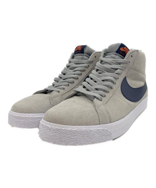 NIKE（ナイキ）NIKE (ナイキ) Nike SB Zoom Blazer Mid Skate Shoes グレー×ネイビー サイズ:US13の古着・服飾アイテム