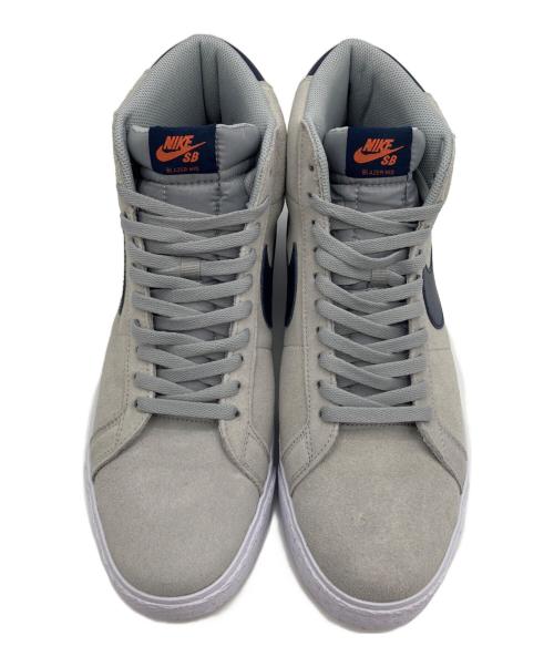NIKE（ナイキ）NIKE (ナイキ) Nike SB Zoom Blazer Mid Skate Shoes グレー×ネイビー サイズ:US13の古着・服飾アイテム