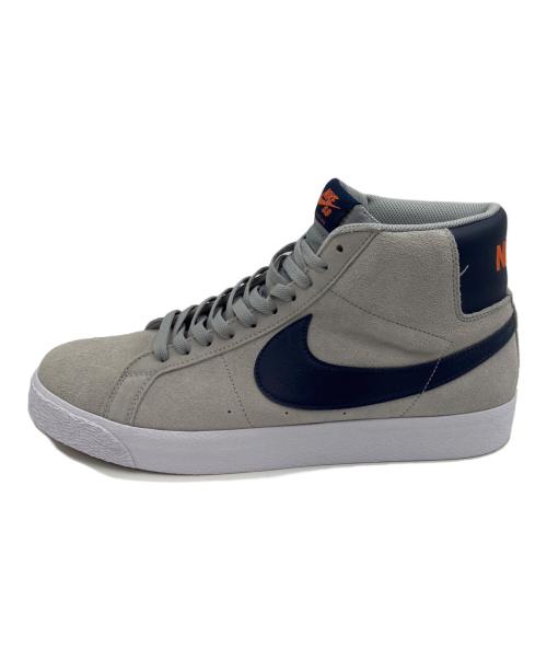 NIKE（ナイキ）NIKE (ナイキ) Nike SB Zoom Blazer Mid Skate Shoes グレー×ネイビー サイズ:US13の古着・服飾アイテム