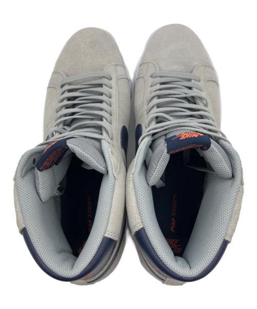 NIKE（ナイキ）NIKE (ナイキ) Nike SB Zoom Blazer Mid Skate Shoes グレー×ネイビー サイズ:US13の古着・服飾アイテム