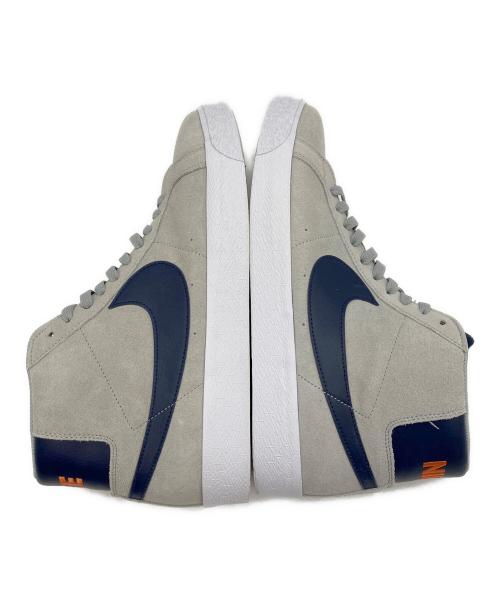 NIKE（ナイキ）NIKE (ナイキ) Nike SB Zoom Blazer Mid Skate Shoes グレー×ネイビー サイズ:US13の古着・服飾アイテム