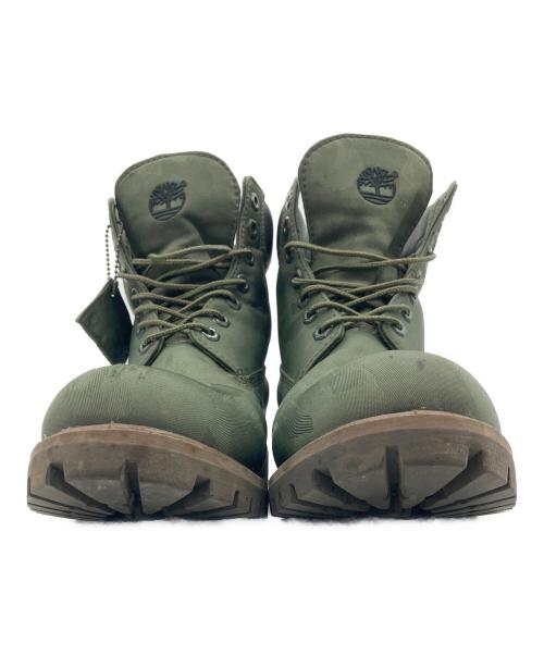 Timberland（ティンバーランド）Timberland (ティンバーランド) 6インチブーツ グリーン×ブラウン サイズ:27cmの古着・服飾アイテム