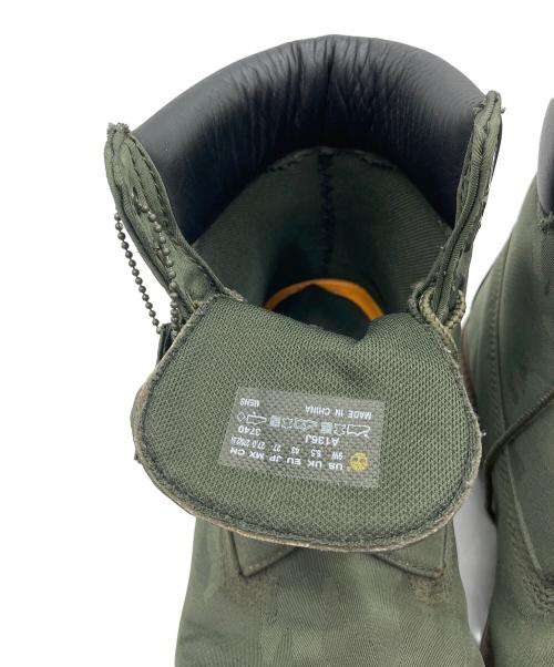 Timberland（ティンバーランド）Timberland (ティンバーランド) 6インチブーツ グリーン×ブラウン サイズ:27cmの古着・服飾アイテム