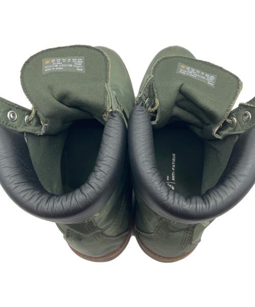 Timberland（ティンバーランド）Timberland (ティンバーランド) 6インチブーツ グリーン×ブラウン サイズ:27cmの古着・服飾アイテム