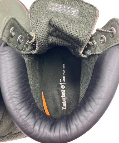 Timberland（ティンバーランド）Timberland (ティンバーランド) 6インチブーツ グリーン×ブラウン サイズ:27cmの古着・服飾アイテム