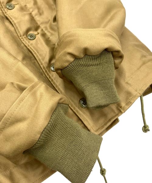 waiper（ワイパー）waiper (ワイパー) デッキジャケット カーキ×ブラウン サイズ:46の古着・服飾アイテム