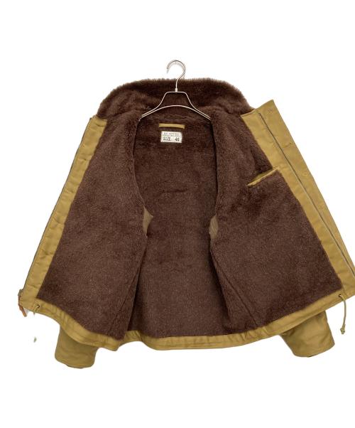 waiper（ワイパー）waiper (ワイパー) デッキジャケット カーキ×ブラウン サイズ:46の古着・服飾アイテム