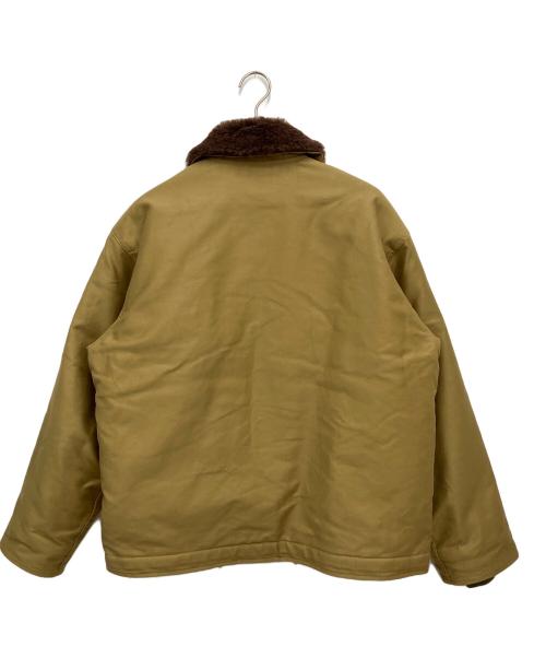 waiper（ワイパー）waiper (ワイパー) デッキジャケット カーキ×ブラウン サイズ:46の古着・服飾アイテム