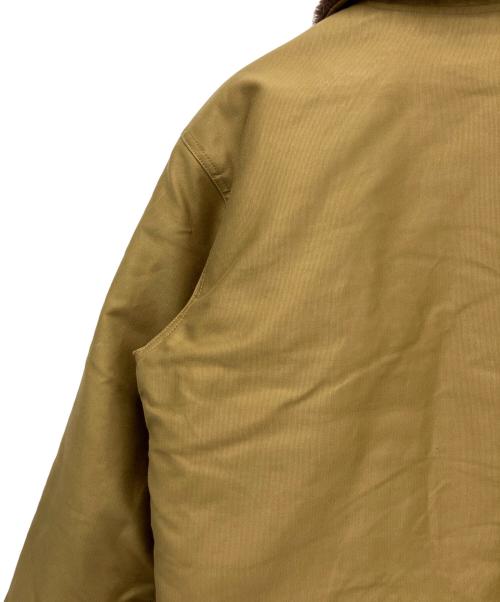 waiper（ワイパー）waiper (ワイパー) デッキジャケット カーキ×ブラウン サイズ:46の古着・服飾アイテム