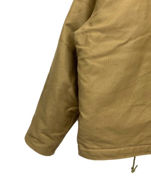 waiper（ワイパー）waiper (ワイパー) デッキジャケット カーキ×ブラウン サイズ:46の古着・服飾アイテム