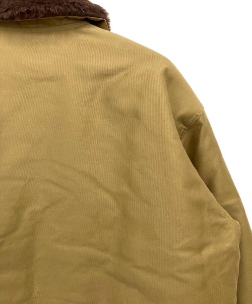 waiper（ワイパー）waiper (ワイパー) デッキジャケット カーキ×ブラウン サイズ:46の古着・服飾アイテム