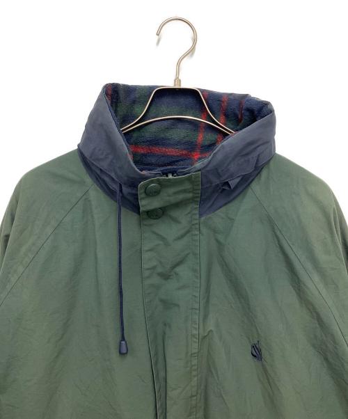 NAUTICA（ノーティカ）NAUTICA (ノーティカ) スタンドネックナイロンブルゾン グリーン サイズ:XLの古着・服飾アイテム